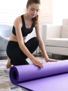 Yoga Mat 180CM×80CM Thicken and lengthen 10MM Non-slip High-Density Yoga Mat Soft Gym Exercise Mat