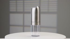 cliton | Máy Xay Tiêu Tự Động MINI Có Thể Điều Chỉnh Độ Thô Thép Không Gỉ Cối Xay Muối Và Tiêu Thân Thiện Với Môi Trường Nhà Bếp Máy Xay Gia Vị 1/2 Chiếc
