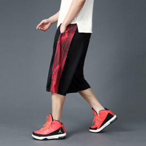 plus Size Mens Basketball Shorts Thin Sporty Summer Casual Pants Ice Oxygen Fabric Medium Stretch Quick Dry Straight Leg Fit