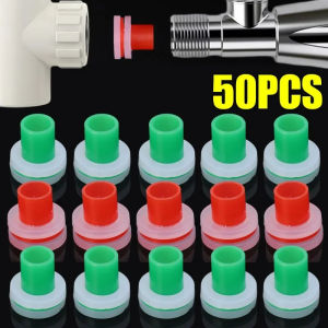 10/50Pcs Faucet Leakproof Sealing Gasket Prevent Dripping Rubber Pipe Sealing Washer Valve Hose Thread Pipe Plumbing Plugs