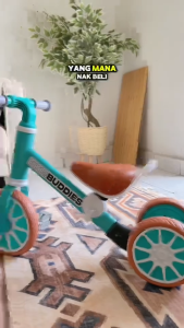 3 in1 kids Scooter Multifunctional Tricycle Kids Bicycle Mini Balance Bike Walker basikal roda tiga儿童三轮车自行车