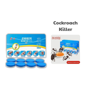 Powerful Cockroach Killer Gel Bait – Fast-Acting & Long-Lasting Pest Control | Eliminates Roaches & Nests | Safe for Home & Car Use (Ubat Lipas Gel)