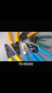 Fiber Optic Stripping Tool with CFS-3/CFS-2/VCFS-33 Fiber Stripper and ​ Stainless steel Strippers