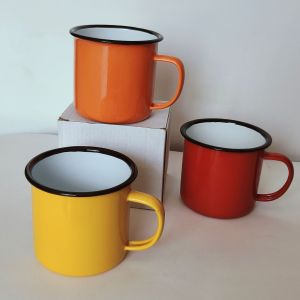 Thickened Retro Enamel Mug