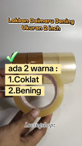 Lakban Daimaru 2 inch Isolatip 2 inch Daimaru Lakban OPP Daimaru