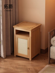 TUOJUE | Narrow Bamboo Wall-mounted Shelving Unit Storage Organizer
