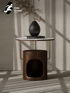 Tide leader | Creative Slate Bohemian Style Artistic Luxury Designer Side Table