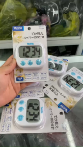Tanita Đồng Hồ Đếm Ngược TD384 Màu Ngẫu Nhiên Thiết Kế Nhỏ Gọn Màn Hình LCD Rõ Nét Quản Lý Thời Gian Hiệu Quả