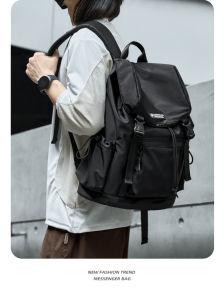 MOYYI กระเป๋าเป้นักเรียนกันขโมยกระเป๋าเป้สะพายหลังผู้ชายกระเป๋าแล็ปท็อปธุรกิจกลางแจ้งลำลองกันน้ำน้ำหนักเบากระเป๋าเป้สะพายหลังสำหรับผู้ชายกระเป๋าเป้สะพายหลังผู้ชายนักศึกษา