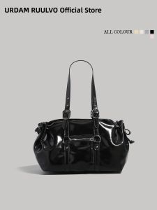 URCDN RDALVO | Vintage Spacious Leather Crossbody Hobo Bag