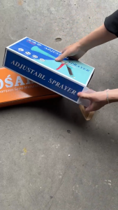 Súng phun áp lực OSAKA CHLOE có chỉnh tia loa kèn mặt sứ 1.5 li ren 13.8 gắn đầu rửa xe cao áp