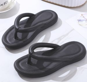 IELGY eva slippers with thick soles non-slip home-fashion simple flip-flops