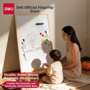 deli | Children Magnetic Dust-free Drawing Board Stand