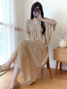 KASIHAN | Wearable Cotton Gauze Sleep Dress Long Maxi Floral Summer
