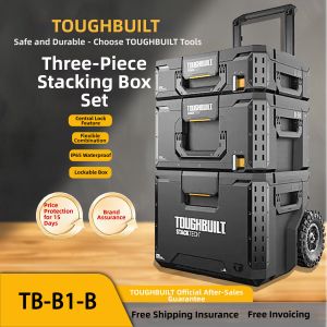 Toughbuilt | Stackable Multi-functional Tool Box 3pcs