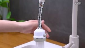 Sambungan Kran Air Turbo Fleksibel Rotatable Bisa Diputar 360 Derajat 3 Mode