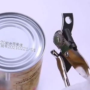 NEW ALAT PEMBUKA KALENG WARNA STAINLESS STEEL 3 IN 1 - CAN OPENER STAINLESS MULTIFUNGSI - BUKAAN TUTUP BOTOL DAN KALENG TEBAL PREMIUM