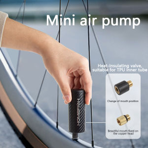 HOMEFISH 12V Mini Tire Inflator 120PSI Portable Air Compressor Electric Air Pump for Bicycle Bike Ball Swimming Ring Air Mattres
