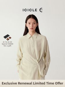 ICICLE | Summer New Style Sandwashed Silk Shirt