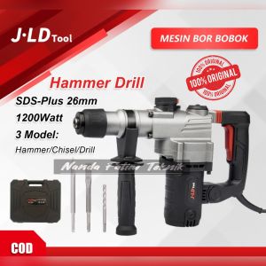 JLD Mesin bor bobok beton J26-1 Mesin Rotary Hammer Impact Mesin bor listrik Bor tangan listrik