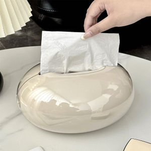 Luxury Sensation Magnetic Paper Towel Box Creative Desktop Design for Living Room Coffee Table Storage Organization