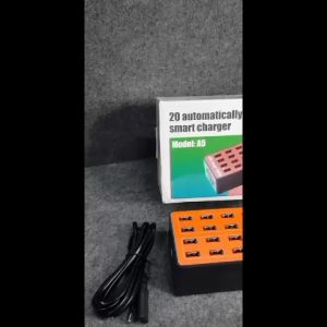 MP-01 SOHA A5 Charger Multi Port Station Dock Universal 80W 20 Port USB 16 Ampere Fast Charging + Outputnya Otomatis