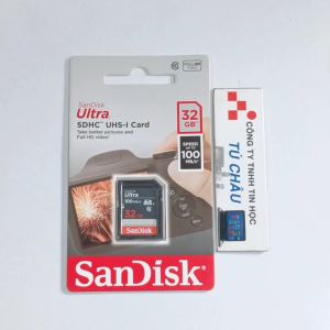 Thẻ nhớ SD 32GB / 64GB chuẩn Class 10(Hiệu Sandisk Ultra SDHC) / Thẻ máy ảnh