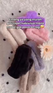 JEPIT JEDAI BULU KOTAK - Aksesoris Rambut Korea