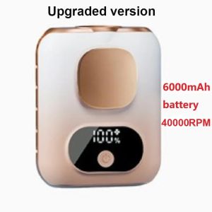 Portable Waist Fan 6000mAh Neck Fan Powerful Wind for Home/Outdoor Cooling 16H Play 40000RPM LED Display5 Speeds Best Gifts