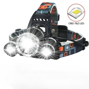 Super Bright Rechargeable LED Fishing Headlamp Waterproof Outdoor Hunting Camping Head Light for Night Activities