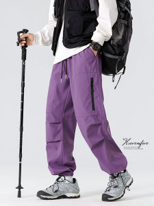 Quần Dài Ống Đứng Rộng Rãi Phong Cách Mỹ Thường Ngày Mùa Hè 2025 Quần Dài Công Sở Thời Trang Rộng Rãi Cho Nam