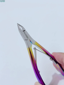 MR. Màu Xanh Lá Cây Tuyệt Đẹp Đầy Màu Sắc Lớp Biểu Bì Kềm Cắt Lớp Biểu Bì Kéo Cắt Móng Tay Chết Skin Remover Stee Không Gỉ Công Cụ