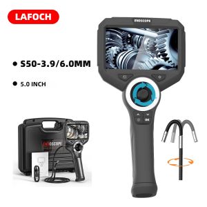 Camera Nội Soi Công Nghiệp 6mm 720 Độ Xoay Đa Hướng Dùng Cho Ô Tô Ống Dẫn Cống Rãnh Với Màn Hình HD 5 Inch