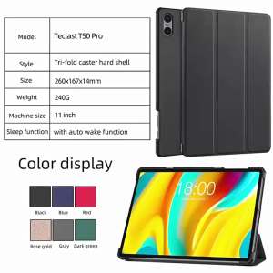 For Teclast M40 Pro M40 P20S P20 HD Flip Stand Smart Tablet for Teclast M40 Plus P30S P40S P40HD T40 Pro T50 M50 Pro Plus Cover