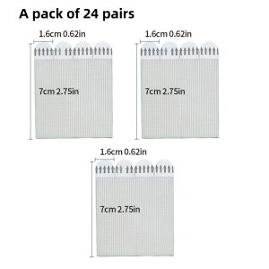 Heavy duty large hanging strips 12 pairs of adhesive hanging strips no drilling and non-destructive wall hanging strips