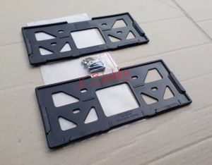 Cover plat nomor motor UNIVERSAL Honda original AHM komplit baut