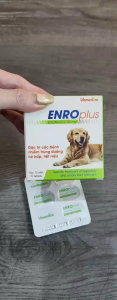Vemedim Enro Plus - Tri Nhiem Khuẩn Tiêu Hóa Hô Hấp Tiết Niệu Viem Tai Ngoài cho Chó Trưởng Thành