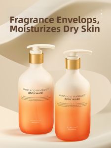 MURRAYLE | Long-Lasting Fragrance 72 Hours AHA Shower Gel and Shampoo Set