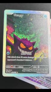 Funism | DIY English Famous Painting Style Gengar Fan Art Custom‑made Cards Game Collection Card Toy