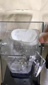 Commercial Blender with Cover for Smoothie Shake Juice