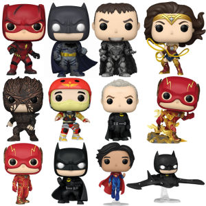 Funko Pop DC the Flash 2023 BatGirl Superman Barry Allen Action Figure Collectible Toy Female Version Static Model