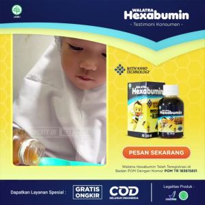 Obat Muntaber Anak Sembelit Anak Susah Bab Diare Anak Pelancar BAB Anak Obat Sakit Bab Anak Obat Bab Keras Muntah Berak Anak Mencret - Hexabumin Asli 100% Original