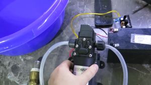 COD GOODPUMPS Pompa Air Mini Diaphragm Pump 12V 70W 6L/min GP17 / alat pompa air mini akuarium untuk kolam ikan sumur shimizu tekanan tinggi super kuat terbaik promo murah viral multifungsi otomatis / pompa air akuarium besar menyiram tanaman