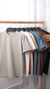 Áo thun nam cổ tròn HAFOS cao cấp lịch lãm - HAFOS Áo Thun Cotton Mùa Hè Áo Thun Nam Nhiều Màu Sắc Áo Thun Tay Ngắn Cho Nam - Lazada