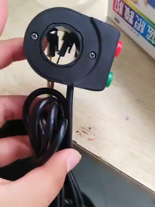 Motorbike Horn Headlight Combo Switch Button for Motor Conversion Parts