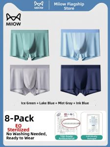 MiiOW | Men Disposable Underwear Cotton Crotch Sterile No Wash Daily Use Travel Business Trip Large Size