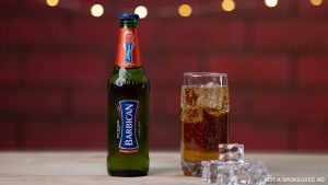 Barbican Malt Beverage Glass Cluster x 330ml