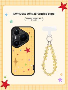 Smyideal | Magnetic Cell Phone Case for Huawei Multiple Models Star Pattern