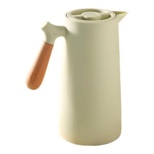 SHELI | Large Capacity Insulated Wooden Handle Hot Water Bottle