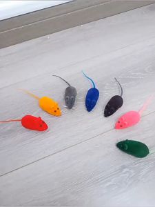 Đồ chơi chuột nhắt có kèn kêu chít chít vui nhộn cho Chó Mèo (mẫu mới) - Hara Pet Store